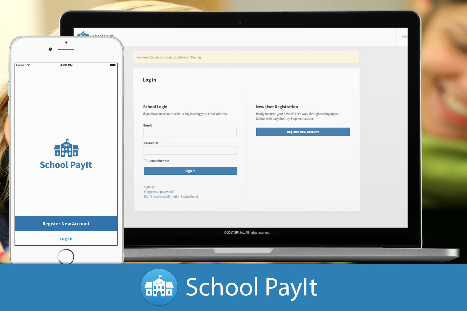 School PayIt Platform